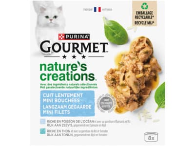 Gourmet Nature's Creations kattenvoer vis