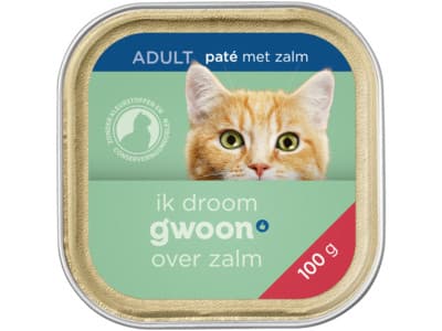 G'woon Paté met zalm kat