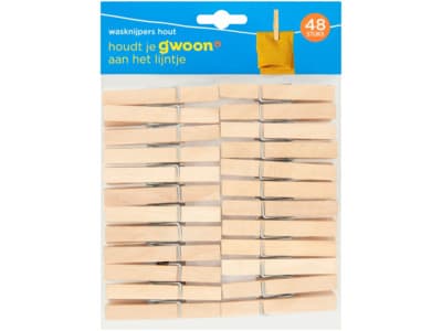 G'woon Wasknijpers hout