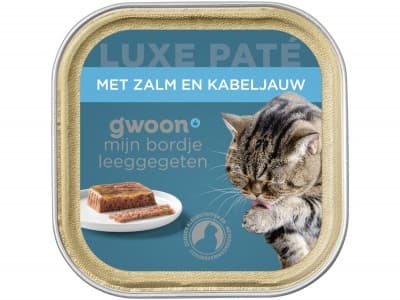 G'woon Luxe pate zalm kabeljauw