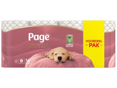 Page Toiletpapier sensitive