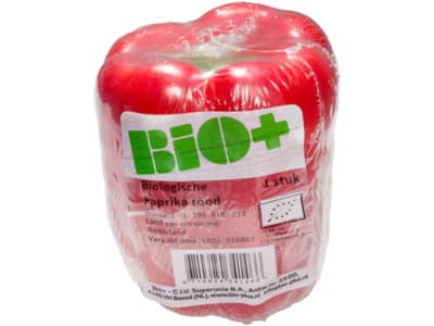 Bio+ Biologische rode paprika