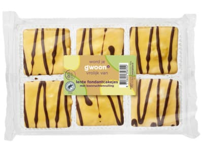 G'woon Lente fondant cakejes