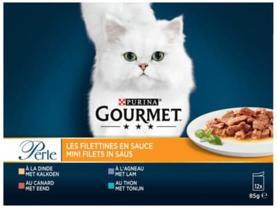 Gourmet Perle Mini Filets kattenvoer mix