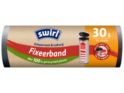 Swirl Pedaalemmerzakken fixeerband 30 liter