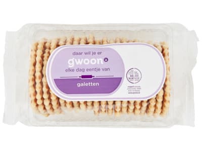 G'woon Galette wafels