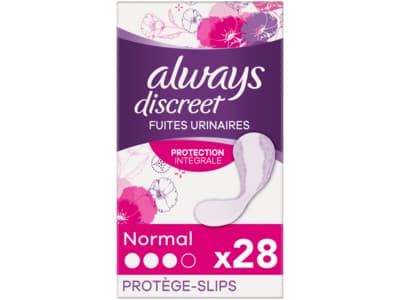 Always Discreet liners normal plus