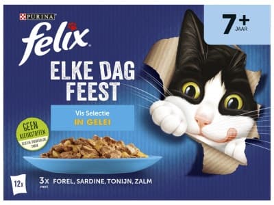 Felix Elke Dag Feest kattenvoer senior 7+