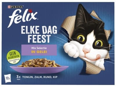 Felix Elke Dag Feest kattenvoer mix selectie