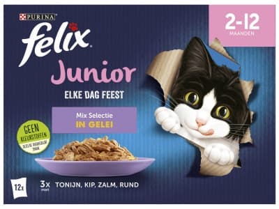 Felix Elke Dag Feest kattenvoer junior