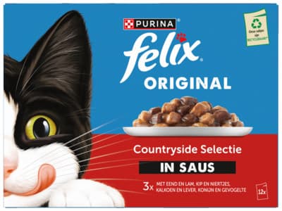 Felix Original kattenvoer gevogelte in saus