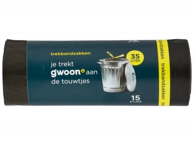 G'woon Trekbandzakken 35 liter