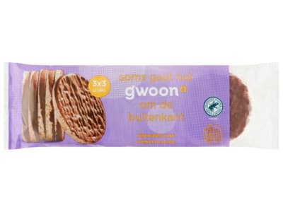 G'woon Rijstwafels chocolade