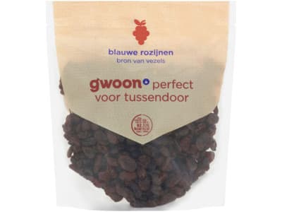 G'woon Blauwe rozijnen