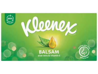 Kleenex tissues - Balsam box