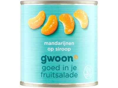 G'woon Mandarijnen op siroop