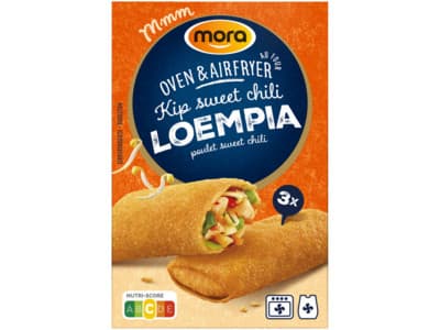 Mora Kip sweet chili loempia