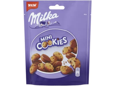 Milka Mini cookies chocolade koekjes