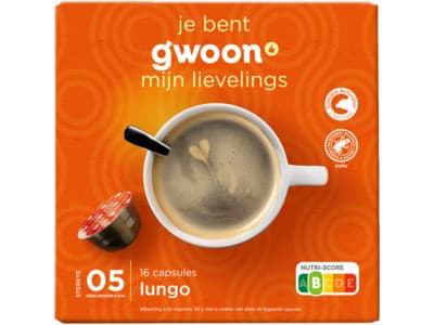 G'woon Dolce Gusto Lungo cups
