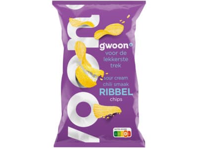 G'woon Chips sour cream chili