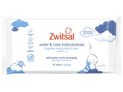 Zwitsal Water & care babydoekjes