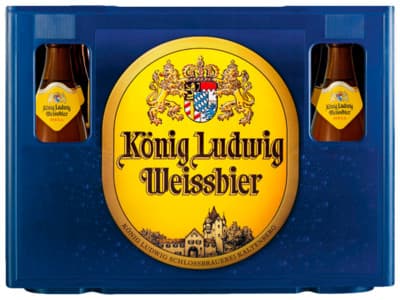 Konig Ludwig Weissbier krat