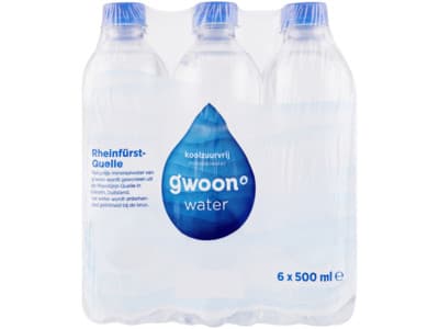 G'woon Mineraalwater 6-pack