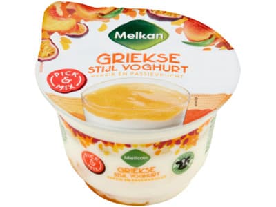 Melkan Griekse stijl yoghurt passievrucht