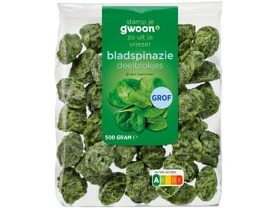 G'woon Spinazie grof gehakt