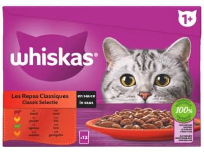 Whiskas Classic selectie in saus
