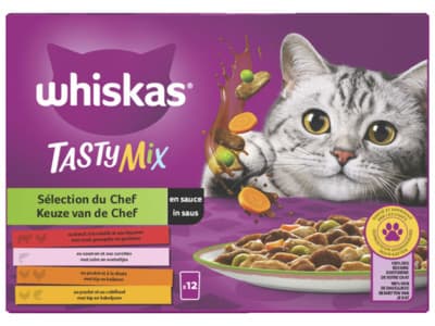 Whiskas Tasty mix keuze van de chef