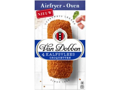 Van Dobben Airfryer & oven kalfsvlees croquet