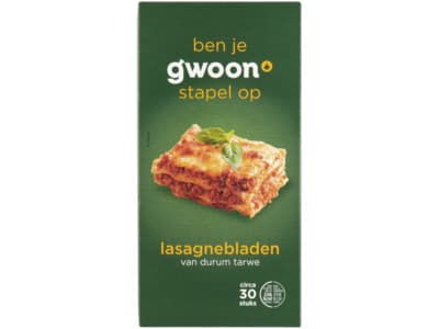 G'woon Lasagnebladen