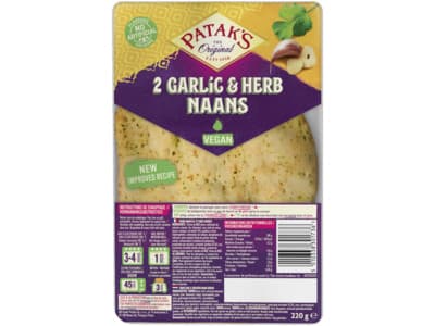 Pataks Naan knoflook en kruiden