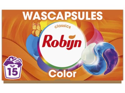 Robijn Wascapsules kleur