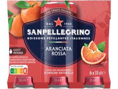 San Pellegrino Aranciata rossa 6-pack