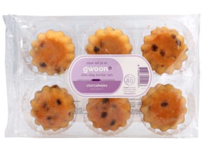 G'woon Rozijnen stercakejes