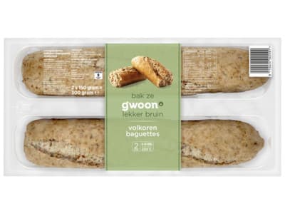 G'woon Baguettes volkoren