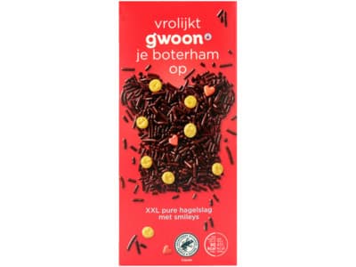 G'woon XXL hagelslag puur met jammies