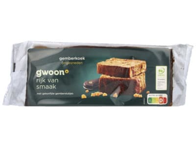 G'woon Ontbijtkoek gember ongesneden