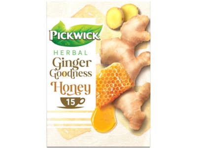 Pickwick Ginger goodness honey