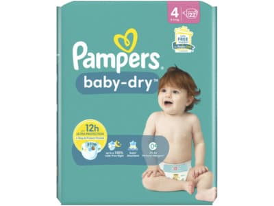 Pampers Baby dry maat 4