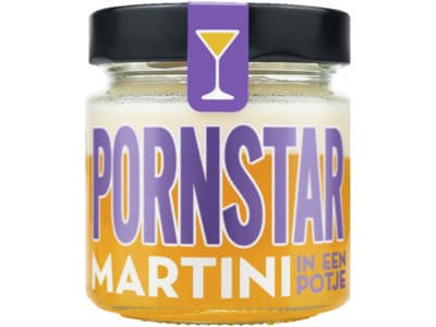 The stillery Pornstar martini in een potje