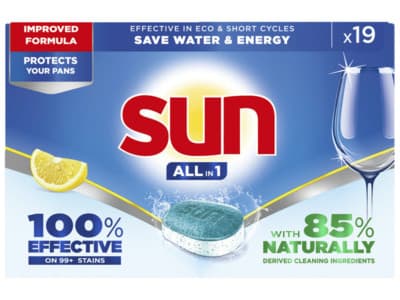 Sun All-in 1 vaatwastabletten lemon