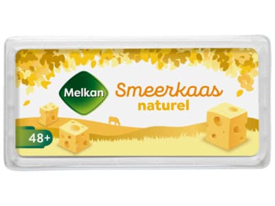Melkan Smeerkaas naturel 48+