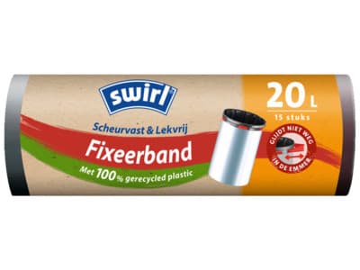 Swirl Pedaalemmerzakken met fixeerband 20L