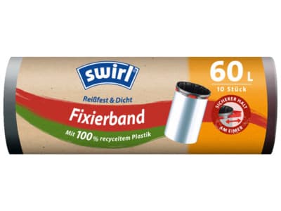 Swirl Pedaalemmerzakken met fixeerband 60L