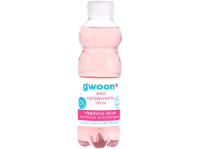 G'woon Vitaminwater framboos 0%