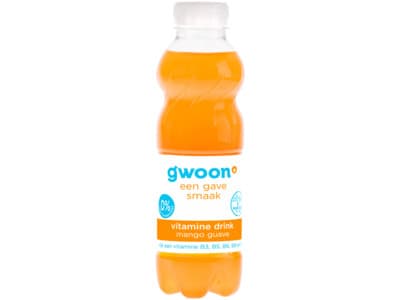 G'woon Vitaminwater mango 0%