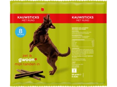 G'woon Kauwsticks rund